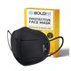 Boldfit N95 Face Mask - Black 5's - Face Mask