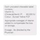 VITAFRIEND D3 Tablet 4's - Supplements-Vit