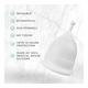 Pee Safe Reusable Menstrual Cup - (Large) - Menstrual Cups