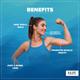 Inlife Hydrolyzed Fish Collagen Powder - Orange 200 g - Hair & Skin