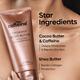 Mcaffeine Shimmer Body Butter with Cocoa Butter for Shimmery and Glowing Skin Limited Edition 150 gm - Body Butter