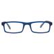Klar Eye Rectangle Full Rim K-3021 Reading Glass - Blue (Optical Power +1) - Men Eyeglasses