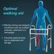 Tynor Walker Invalid's HD All Pods (UN) (L 34) - Silver - Walker & Walking Stick