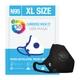 Dettol Cambridge Basic N95 Mask - Anti Virus, Reusable & Washable (Black, XL) - Face Mask