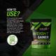 MuscleXP Weight Gainer Protein Powder - Double Chocolate 1 kg - Workout Essentials
