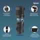 Tynor R.O.M. Knee Brace (22 Inches x 56 cm) (UN) (D 48) - Knee/Ankle/Leg/Foot Supports