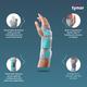 Tynor Wrist Splint (Ambidextrous) (L) (E 43) - Knee/Ankle/Leg/Foot Supports