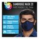 Dettol Cambridge Basic N95 Mask - Anti Virus, Reusable & Washable (Navy Blue, XL) - Face Mask