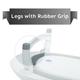 R for Rabbit Bubble Double Elite Baby Bath Tub - Grey - Bathing Essentials