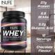 INLIFE Whey Protein Isolate Powder - Chocolate Flavour 400 gm - Whey Proteins