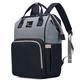R for Rabbit Caramello Diaper Bag - Black Grey - Diapers & Wipes