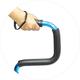 Entros Height Adjustable Aluminum Stick (921L) - Others Ortho Supports