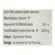 MONTESHINE F 10/120mg Tablet 10's - Allergies-Ant