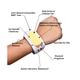 Baby Safety Inc Aqua Mosquito Repellent Band (2 Refills + 6 Patches) - Mosquito Repellent