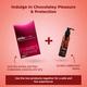 Mojocare Excites Extra Dotted Condoms - Chocolate 10's - Sexual Healthcare