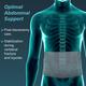 Tynor Oac Abdominal Belt - Grey (S) (L 03) - Abdomen/Neck/Arm/Elbow Supports
