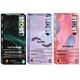 Stout Multitextured Feel The Magic Condoms 10's + Stout Ultra Thin BareFeel Condoms 10's + Stout Ultra Ribbed Condoms - Bubblegum 10's (Combo Pack) 1's - Plain/Flavoured Condoms