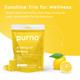Purna Gummies Vitamin C Lemon and Zinc for Adults and Kids, Immunity Boost, Skincare 30's - Vitamin C