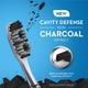 Oral B Deep Clean Whiter Teeth Charcoal Extract Toothbrush (Pack of 4) - Toothbrushes