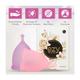eZY Menstrual Cup- (Above 25 Years of Age Or After Childbirth 1 - Large) - Menstrual Cups