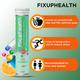 FixUpHealth Apple Cider Vinegar Effervescent Tablet - Apple Flavour 15s & FixUpHealth Multivitamins and Multiminerals Effervescent Tablet - Orange Flavour 20s 1's - Apple Cider Vinegars