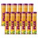 Plix Ultra Vitality Effervescent Tablets - Orange Burst (Pack of 12 x 15's) 1's - General Health