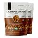 NourishVitals California Roasted Almonds Seeds (Pack of 2 x 200 gm) - Nutritional Bars