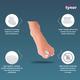 Tynor Toe Separator Silicon (L) (K 04) - Knee/Ankle/Leg/Foot Supports