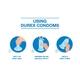 Durex Pleasure Me Ribbed & Dotted Condoms 10's - Plain/Flavoured Condoms