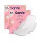 Sanfe Organic Sanitary Pads - Combo Pack (12 Day Pads + 12 Night Pads) - Sanitary Napkins