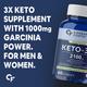 CF Keto-3X 2100 mg Veg Tablet 60's - Workout Essentials