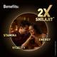 Zandu Vigorex Shilajit Gold Capsule 10's (Free 2-Capsules) - Sexual Healthcare