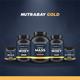 Nutrabay Gold Isolate Whey Protein Powder - Strawberry Milkshake Flavour 500 gm - Whey Proteins