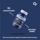 CF Keto-3X 2100 mg Veg Tablet 60's - Workout Essentials