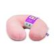 VIAGGI U Shape Feather Soft Microfibre Travel Neck Pillow - Light Pink - Others Ortho Supports