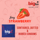 Bigfun Condoms - Juicy Strawberry 3's - Plain/Flavoured Condoms
