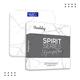 Vandelay Spirit Series Body Weighing Scale - White Marble - Health Monitoring Devices