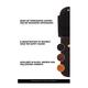 Pink Woolf Genuine Leather Razor Cover - Black - Pre & Post Shaves