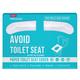 Peebuddy Paper Toilet Seat Cover 250's - Toilet Seat Sanitizer