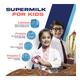 Gritzo SuperMilk Nutrition Drink Powder for Young Athletes - Double Chocolate 400 gm - Nutritional Supplement