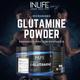 INLIFE Micronized L Glutamine Powder 300 gm - Amino Acids