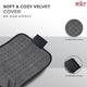 MCP Electric Heating Pad - Velvet Grey - Heating Belt