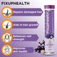 FixUpHealth Biotin Effervescent Tablet - Orange Flavour 20s & FixUpHealth Calcium and Vitamin D3 Effervescent Tablet - Orange Flavour 20s 1's - Hair & Skin