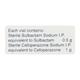 Magnex Forte 1.5gm Injection 1's - Bacterial Infections-Cep