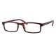 Klar Eye Rectangle Full Rim K-3021 Reading Glass - Brown, 3 Power - Men Eyeglasses