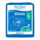 AroKleen Overnight Disposable Adult Diapers (L) (101.6 cm - 149.86 cm) (Pack of 2 x 10's) 1's - Adult Diapers & Pads
