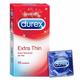 Durex Condoms - Extra Thin 10's - Plain/Flavoured Condoms
