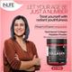INLIFE Hydrolyzed Type 1 & 3 Collagen Peptides Powder - Strawberry Lemon Flavour 200 gm - Hair & Skin