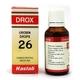 Haslab Drox 26 Urobin Drops 30 ml - Homeopathic Drops