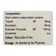WOZYME FORTE Tablet 10's - Pain relief-Ant